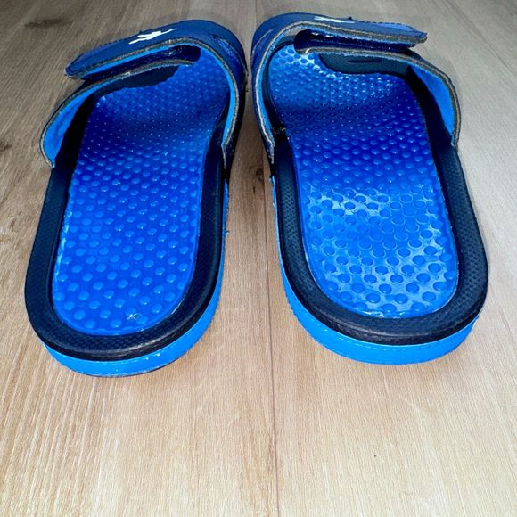 AND1 Navy and Blue Slides - Men's Size 8 - Picture 8 of 8